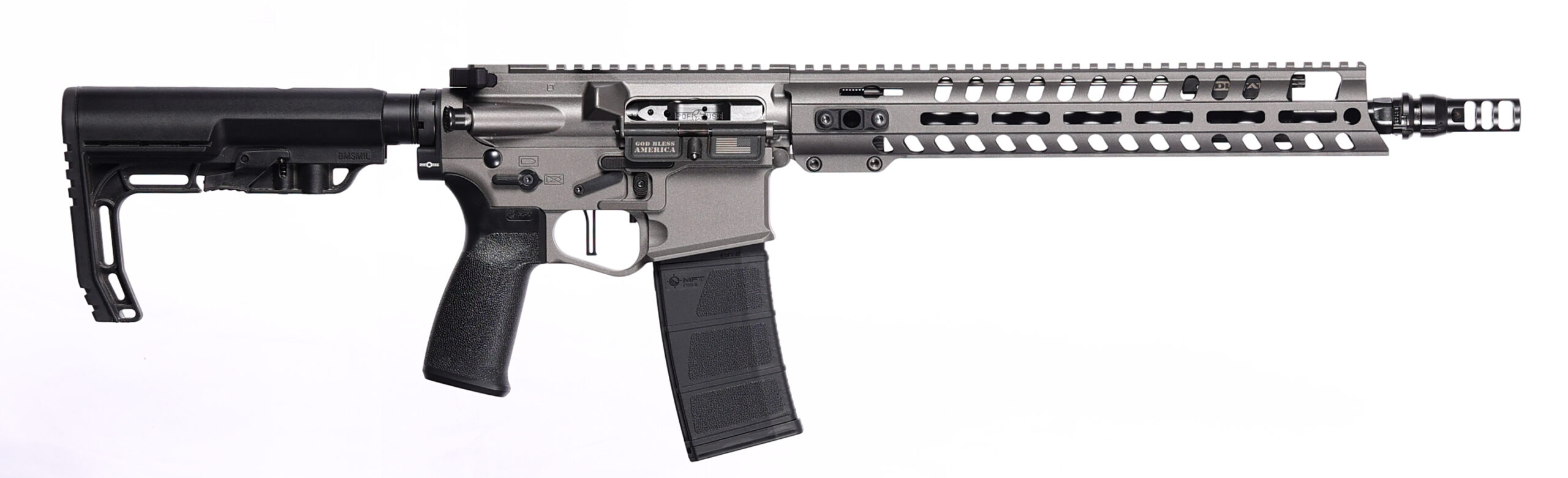 POF Renegade Plus 5.56 Rifle - 13.75" Tungsten