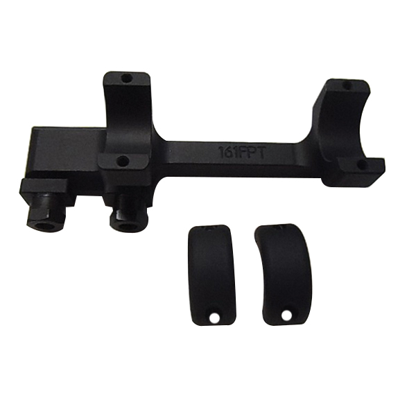 DNZ Freedom Reaper 1" X-High 6061 T6 Aluminum 20 MOA Forward 5.66 Picantinny Rail Scope Tube, Matte Black - 161FPT2