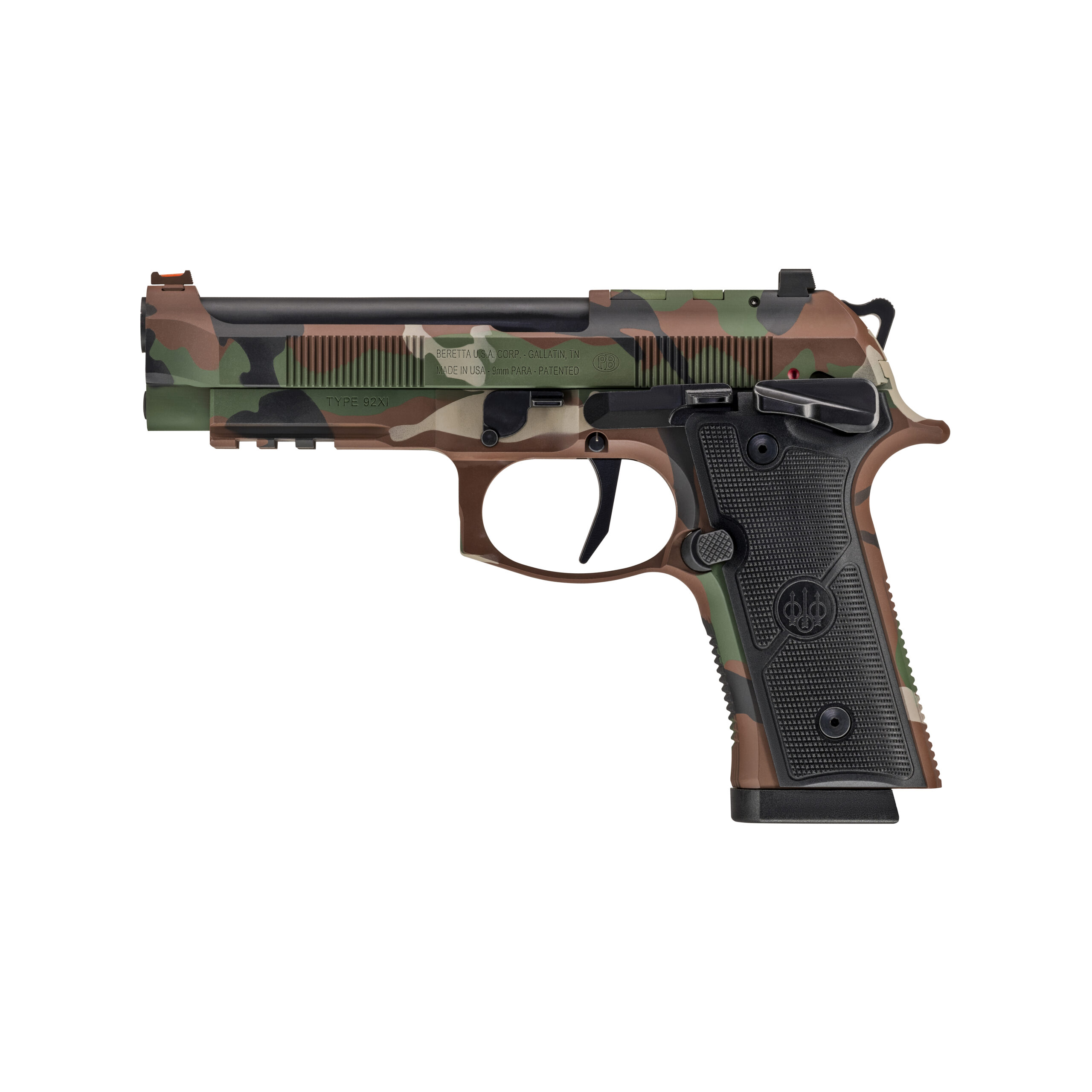 Beretta 92XI FS 9mm BDU 4.7" 10+1 Semi-Auto Pistol