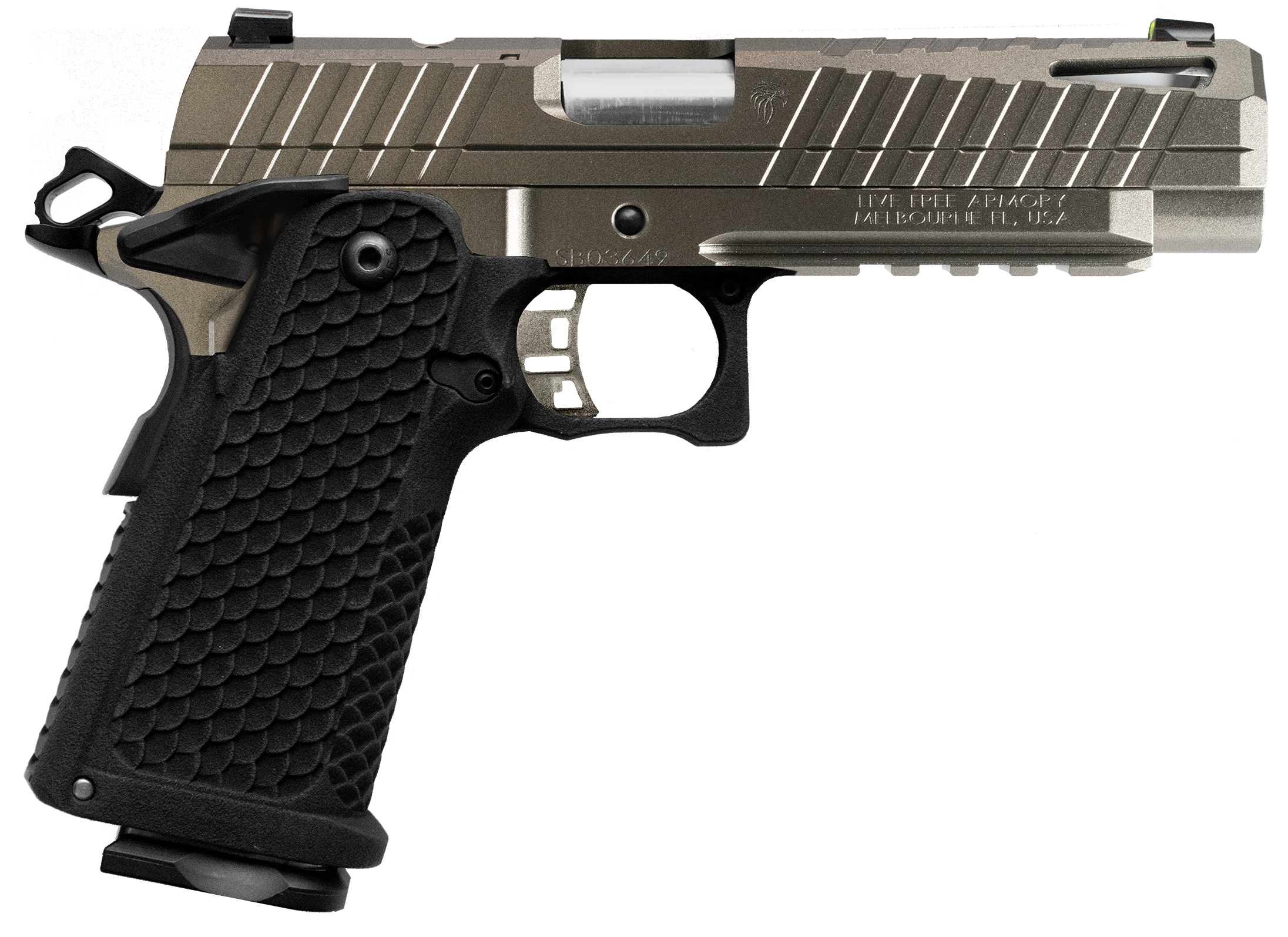 LFA Apollo 11 9mm Pistol 17RD - Silver
