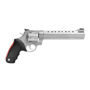 Taurus 2454089M 454 Raging Bull 454 Casull 5 Round 8.38 Stainless Steel Black Rubber Grip