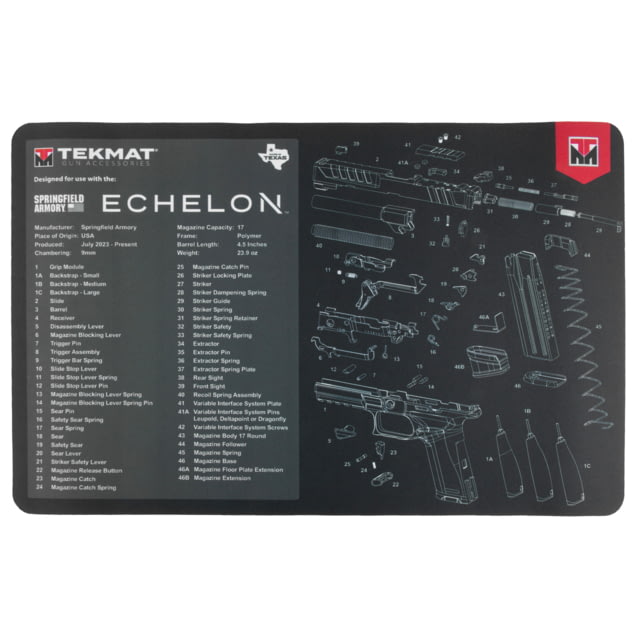 TekMat Cleaning Mat Springfield Armory Echelon