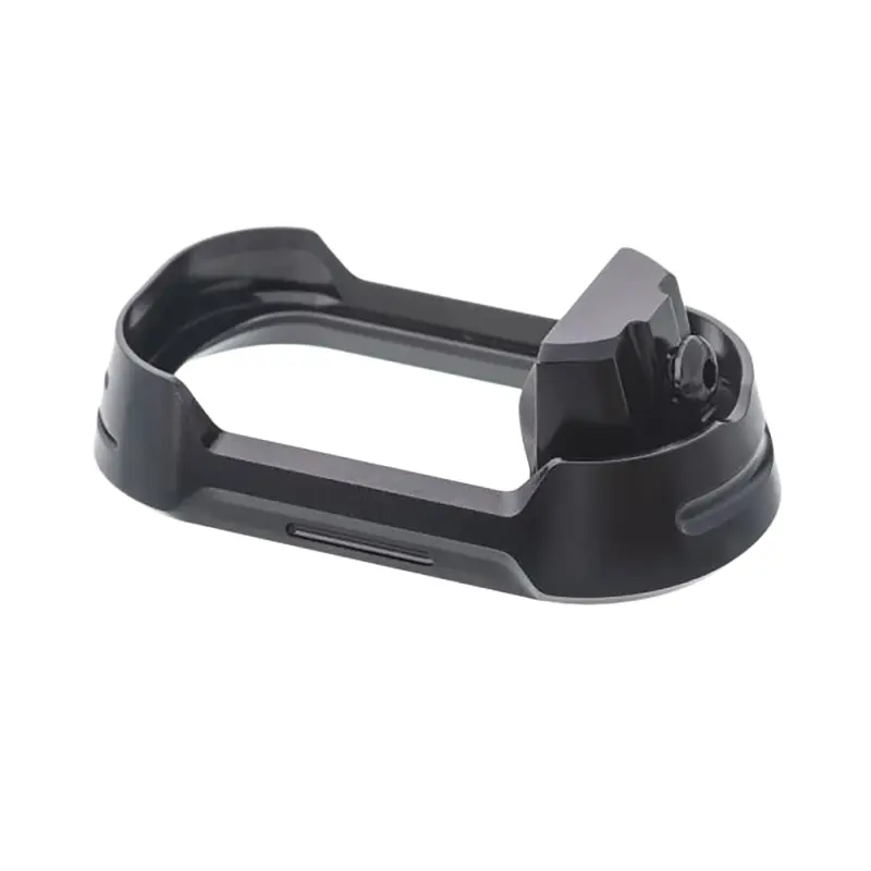 Tyrant CNC TDG19G34MWBLKBLKSRW Magwell Fits Glock 19 Gen 3-4 Black 7000 Series Aluminum