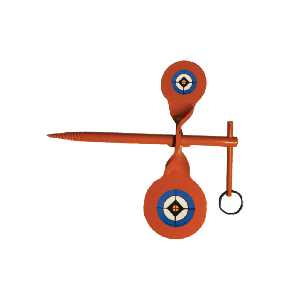 Do-All Outdoors 1.75"/2.50" .22 Cal Double Tree Spinner Target 7.50" x 7"