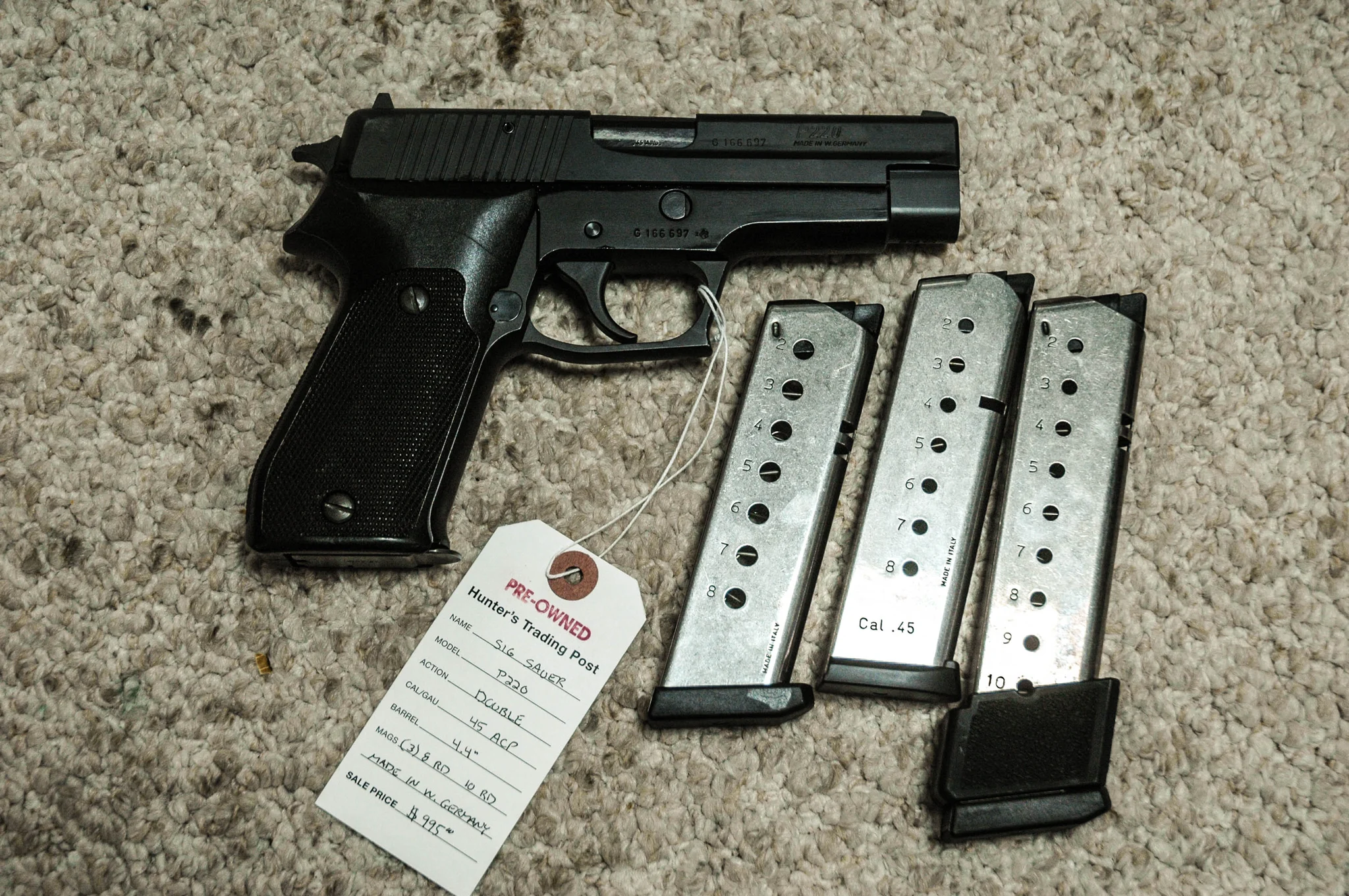 SIG SAUER P220 (Used)
