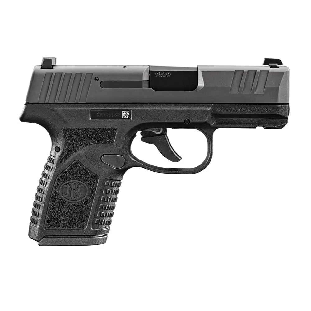 FN USA Reflex Handgun 9mm Luger 11rd 15rd Magazines (2) 3.3" Barrel Black Night Sights NMS