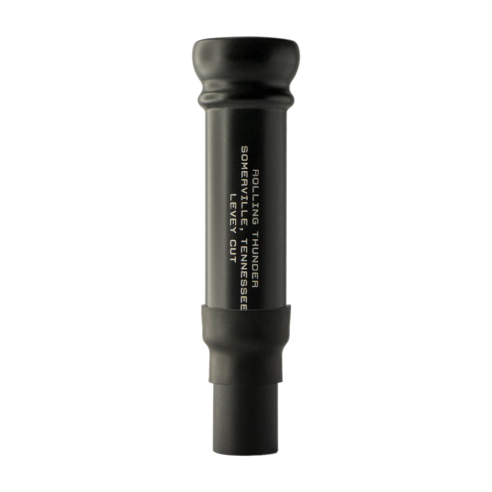 Rolling Thunder Game Calls Levey Cut Cutdown Duck Call, Blackout