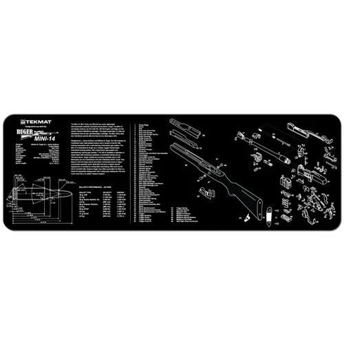 RUGER MINI 14 CLEANING MAT - 12" X 36"