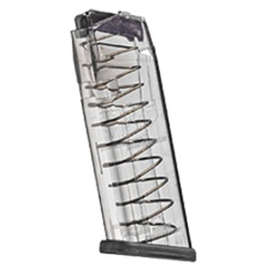 ETS Group GLK21 Pistol Mags 13rd 45 ACP Compatible w Glock 213041 Clear Polymer