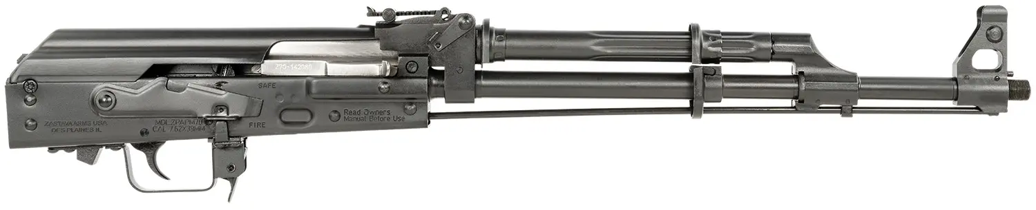Zastava Arms Usa ZR7762BA ZPAPM70 7.62x39mm 16.25" Black Barrel/Rec, No Furniture or Mag Included