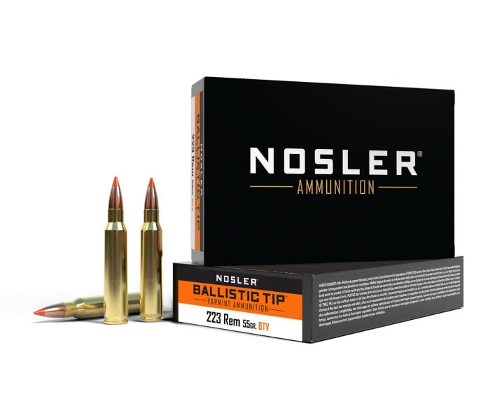 NOSLER 223 REM 55GR BT 20/200 - No Credit Card Fees - Low, flat rate shipping