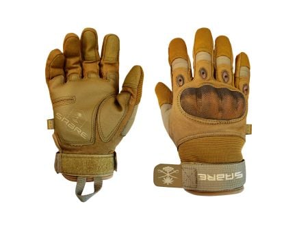 PSA Sabre Skeleton Knuckle Glove - Tan