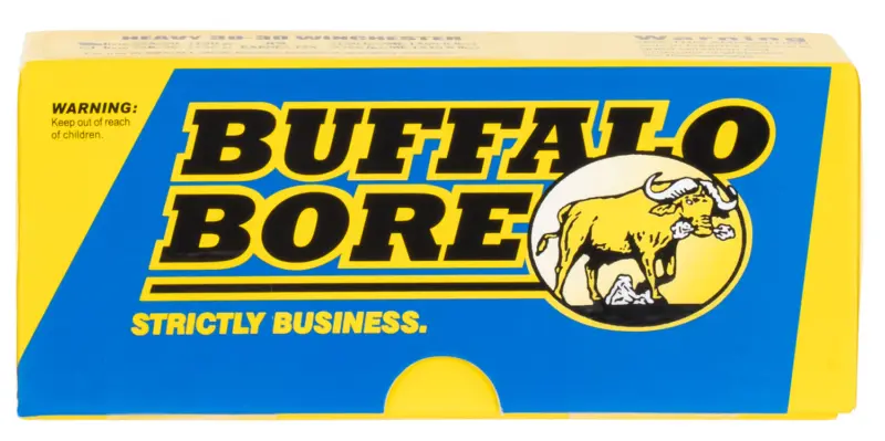 Buffalo Bore Ammunition 8A20 Lever Gun Strictly Business 45-70Gov 430gr Hard Cast Lead Flat Nose 20 Per Box/12 Case