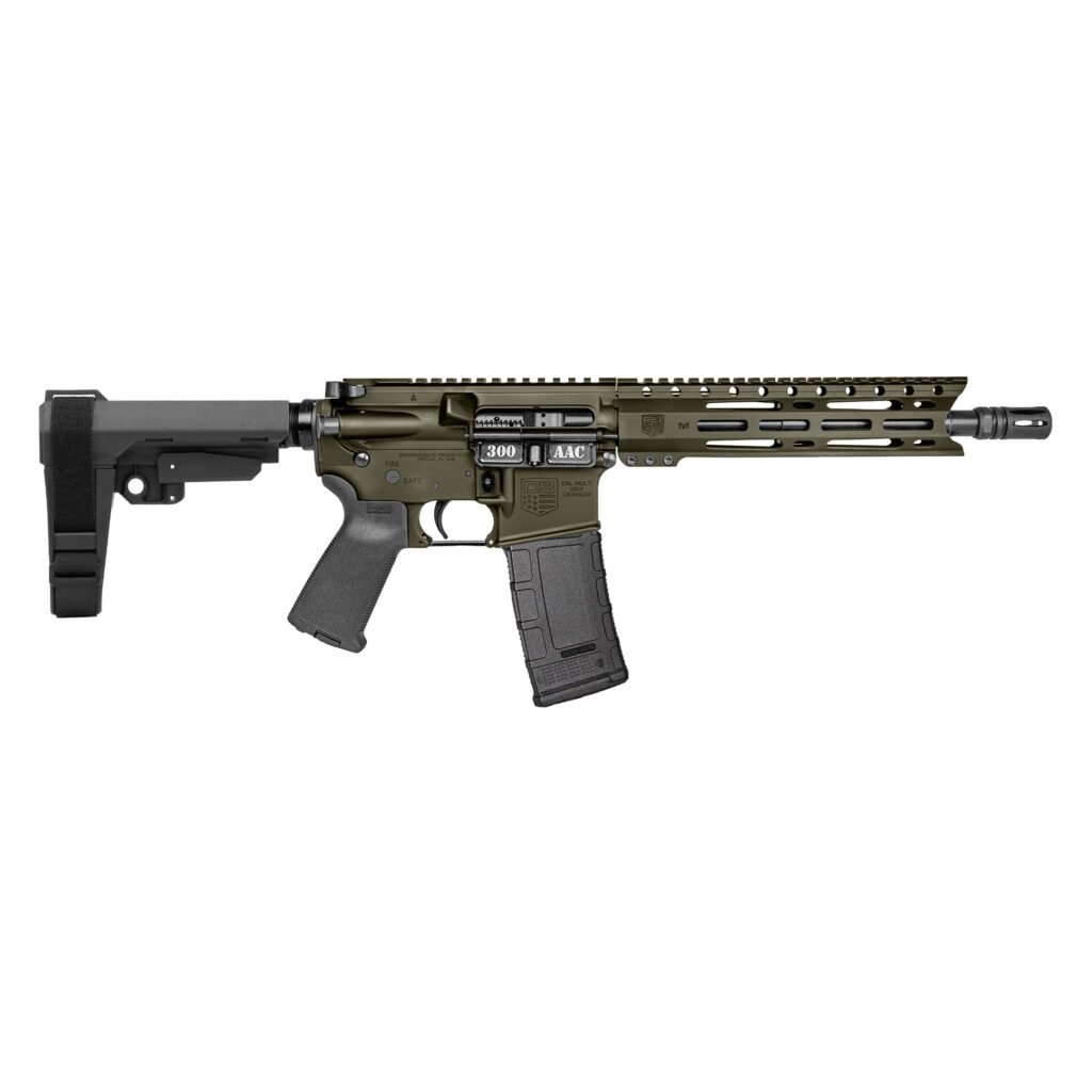 Diamondback DB-15 300 BLK Semi-Auto Pistol, OD Green