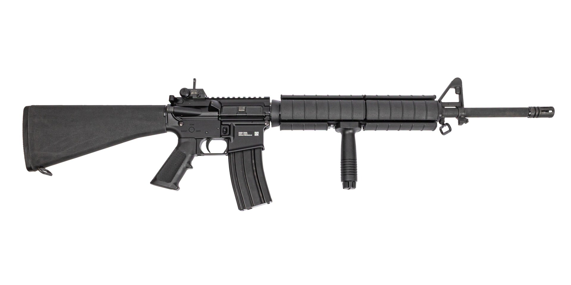 PSA Sabre-15 Forged 20" FN CHF CL M16A4 with Quad Rail and Vertical Grip Classic Rifle