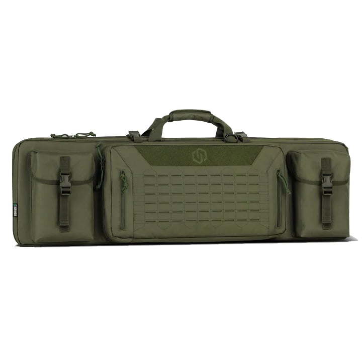 Savior Equipment Urban Warfare 36" Double Rifle Case, OD Green - RB-3612DG-VER2-OG