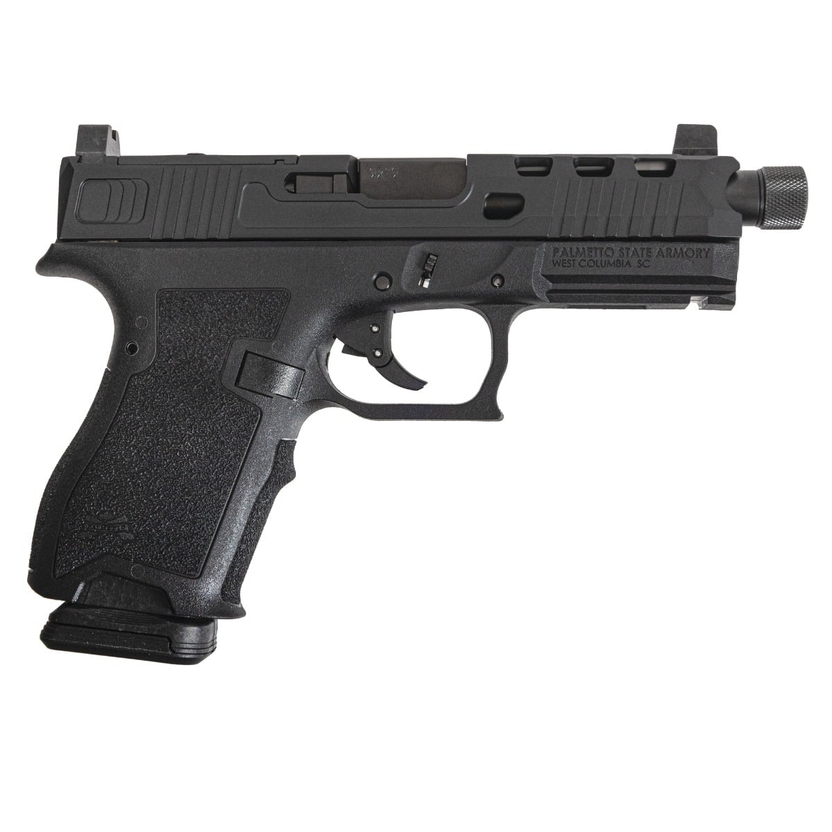 PSA Dagger Compact 9mm Pistol With SWRV2  RMR Slide & Threaded Barrel, Black