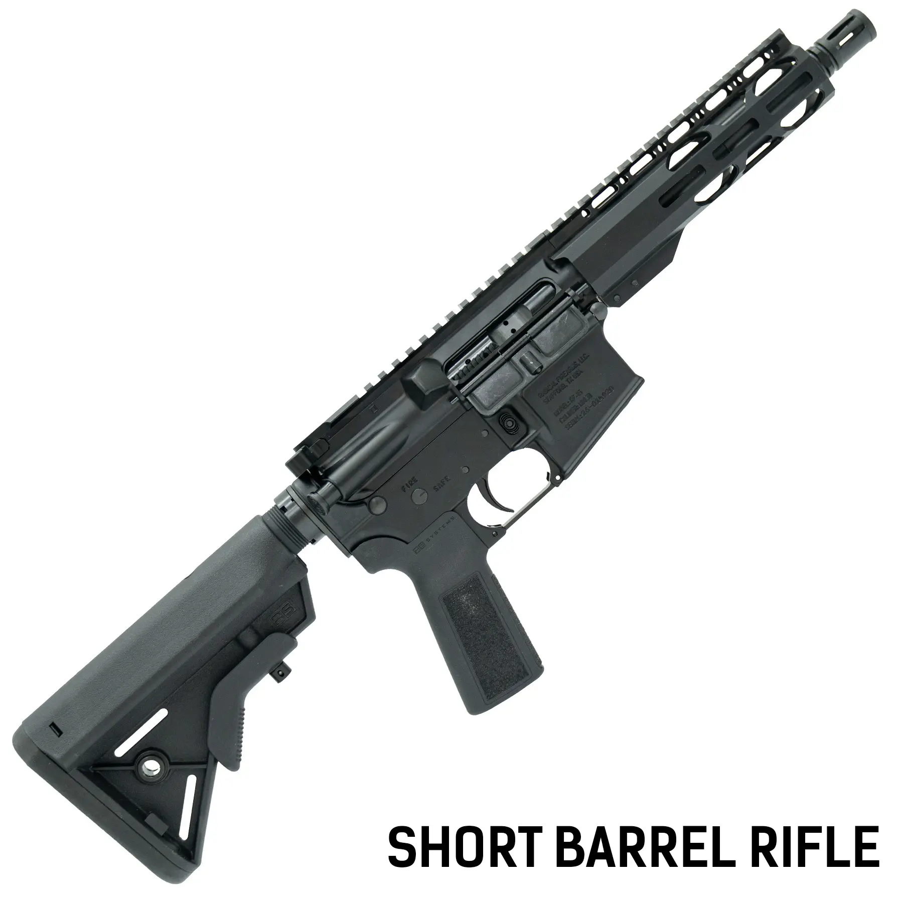 RADICAL SBR 556 7.5" 30RD BLK