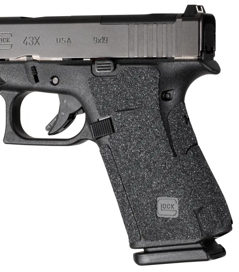 Hogue 18269 Wrapter Black Adhesive Rubber Fits Glock 43x/48 Fits Pistol
