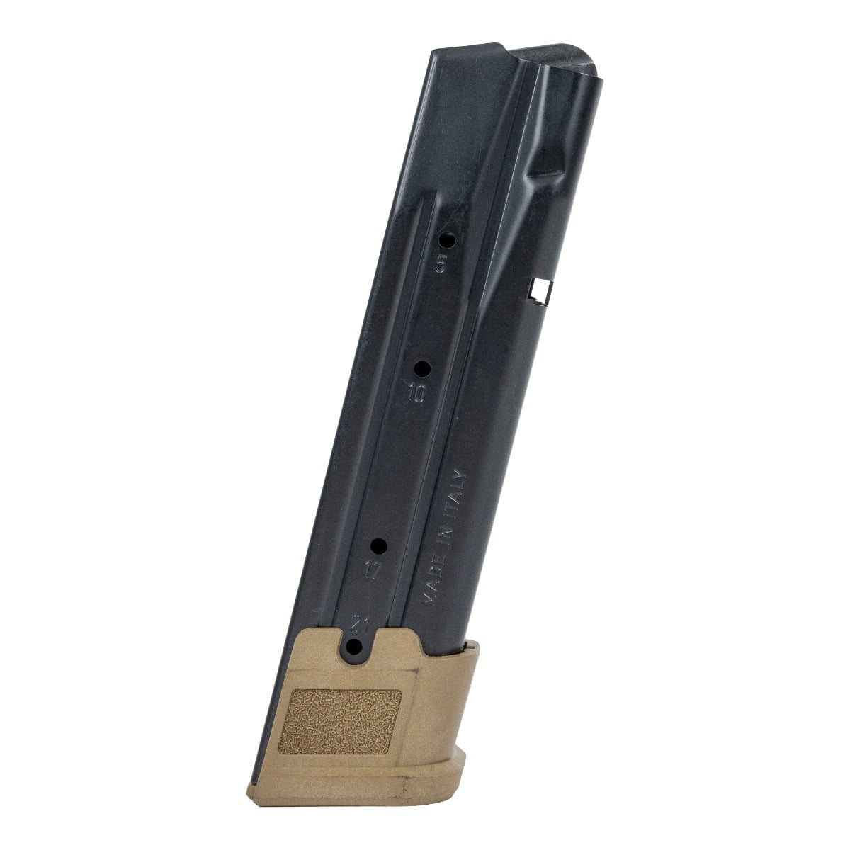 Sig Sauer P320 9mm 21-Round Magazine, Coyote Tan  -  MAG-MOD-F-9-21-COY