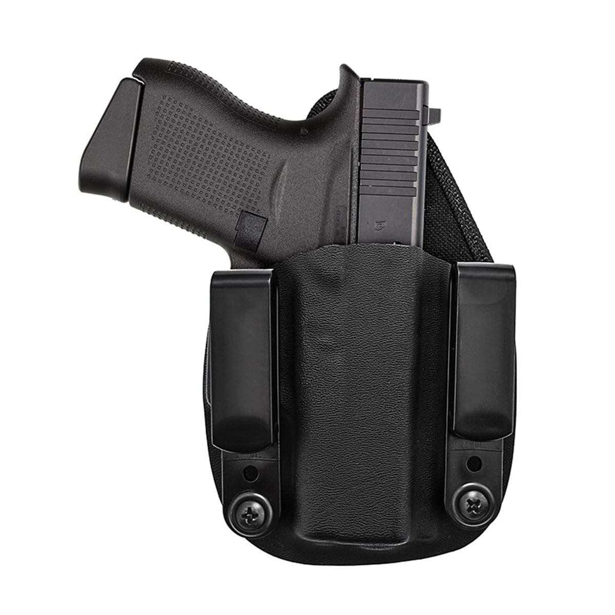 Tagua Gunleather Recruiter Right Hand S&W M&P Shield/M2.0 9mm/.40 Inside-The-Waistband Holster, Black - RECRUIT1010