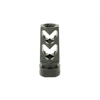 Fortis Muzzle Brake 9mm 1/2x36, Black - 9MM-MB-BLK-36