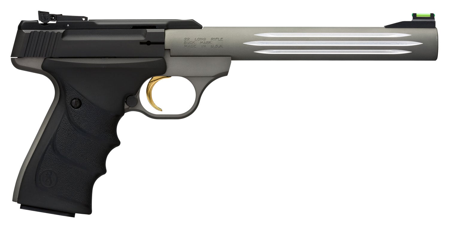 BROWNING BUCKMARK LITE GRY 22LR 7.5″ CA - No Credit Card Fees - Free Shipping