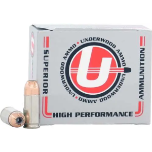 UNDERWOOD AMMO .45ACP 230GR. JHP 20-PACK
