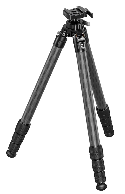 Leofoto Usa ST-324CX Integrated Ballhead ST-X Tripod 6.06"-58.54" High Black Aluminum