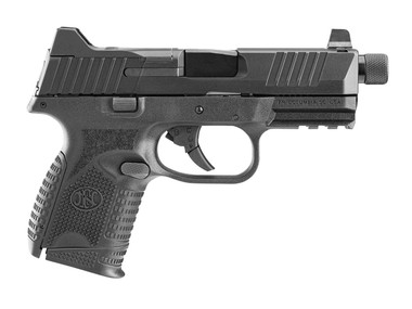 FN 66100782 509C Tactical 9mm Luger 4.32" 12+1 24+1 Black Black Interchangeable Backstrap Grip