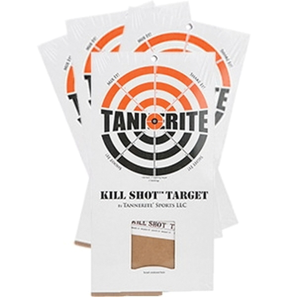 Tannerite Kill Shot 4-Piece Bull's Eye Target -Tannerite Kill Shot 4-Piece Bull's Eye Target - KSB
