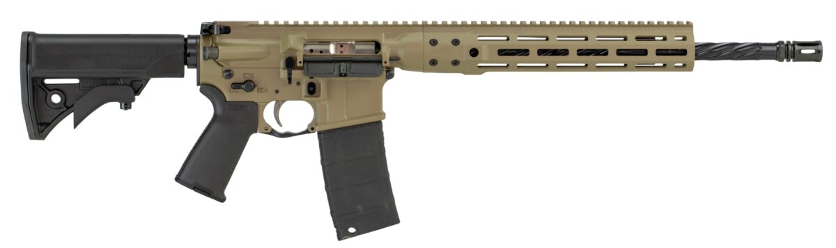 LWRC DI 5.56MM FDE 16.1" 30+1 M-LOK DIRECT IMPINGEMENT