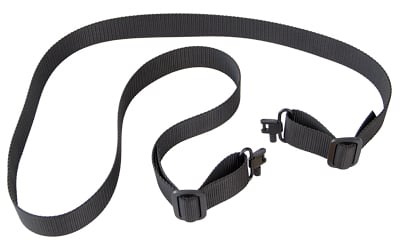 Bulldog Two-Point Gun Sling w/Deluxe Locking Swivels, Black