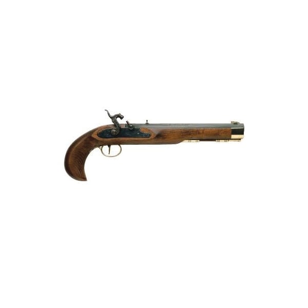 Traditions Kentucky .50 Cal 10" 1rds Pistol - Historic Cap and Ball for Collectors and Reenactors - P1060