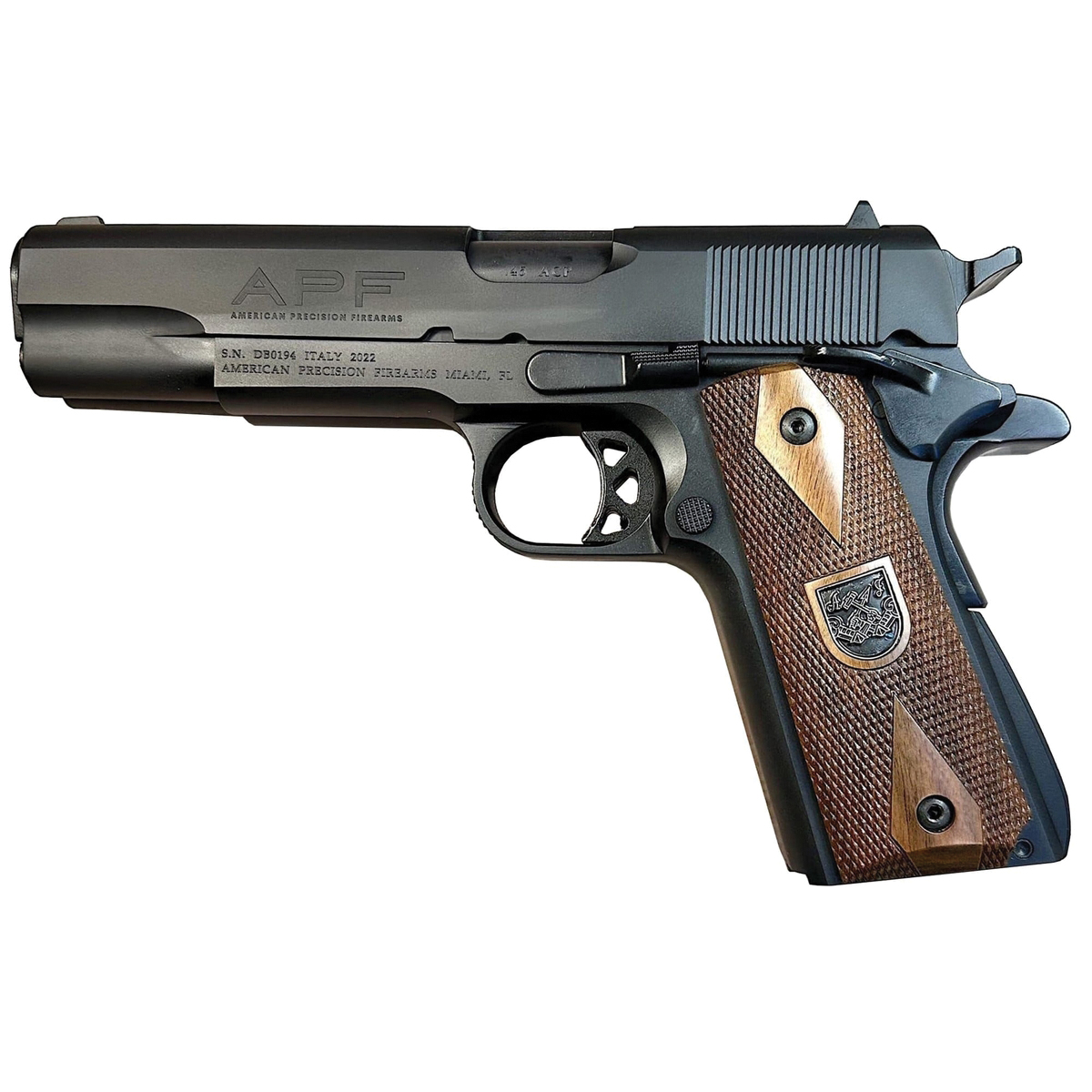 American Precision Firearms Second Century .45 ACP 5" 14rds, Black