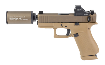 Glock 43X 9mm Suppressed Pistol with 15-Round Capacity