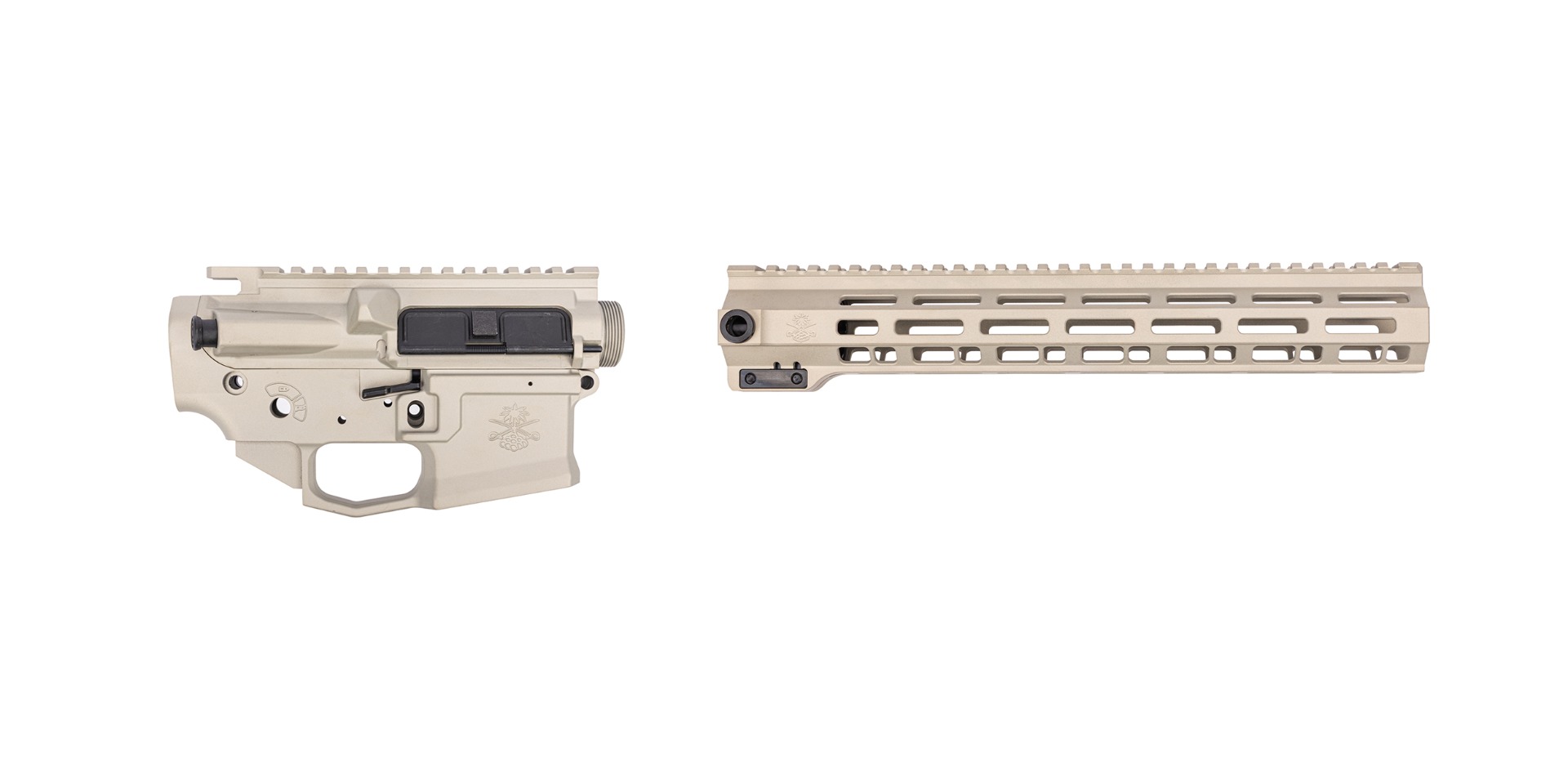 Sabre-IC Builder Set - 13" QDSM V2 Rail, Champagne