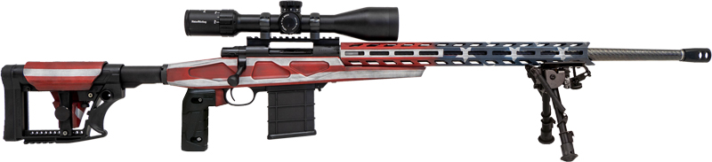 HOWA Flag Chassis 308 Bolt Action Rifle - 24" Barrel