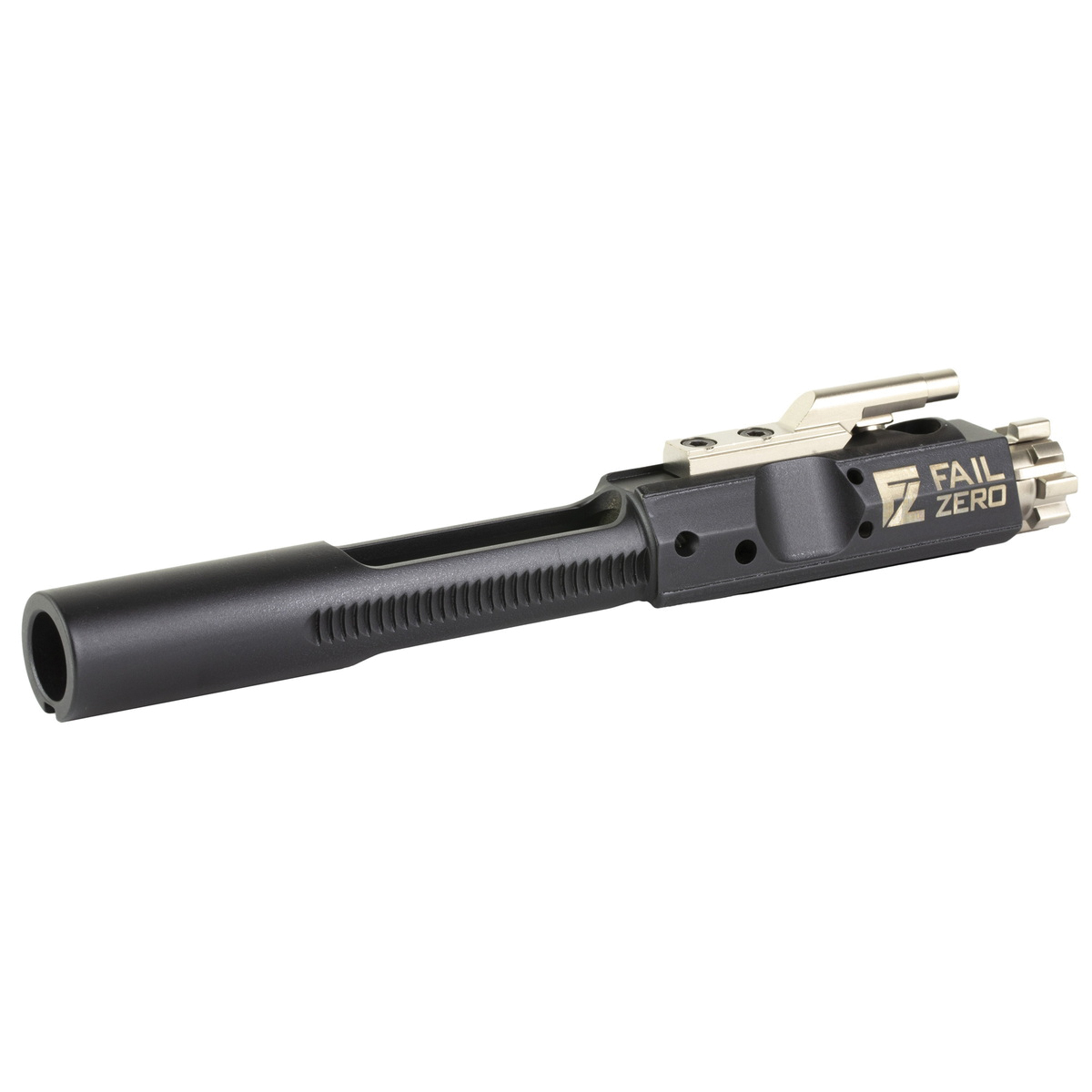 FailZero Bolt Carrier Group, Black - High-Performance Bolt Carrier Group for Reliable Operation - FZ-AR10-NH-BLACK
