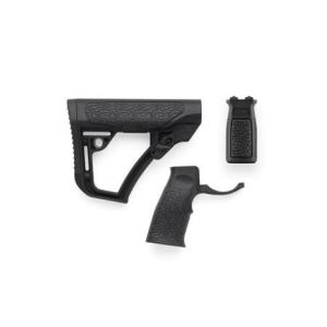 Daniel-Defense Daniel Defense Buttstock Pistol Grip & M-LOK Vertical Foregrip Combo - Black