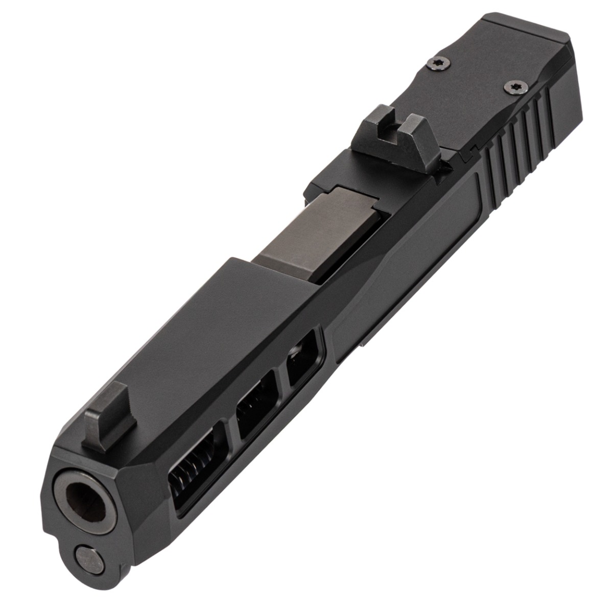 PSA Dagger Complete SW1 RMR Slide Assembly With Non-Threaded Barrel, Black