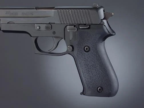 Hogue SIG Sauer P220 American Rubber Grips Without Finger Grooves