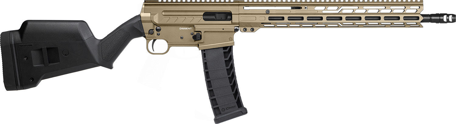 CMMG Dissent BR4 9mm CA Compliant AR Rifle, Coyote Tan
