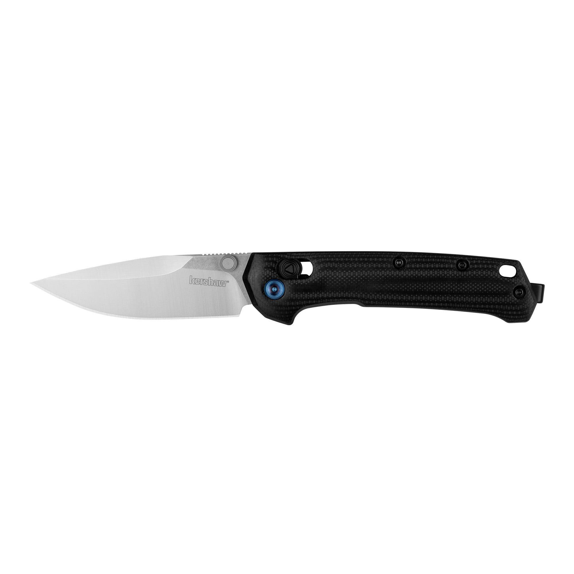 Kershaw(R) - 2057 - Celestion 2.71" Folding Plain Silver/Black Knife