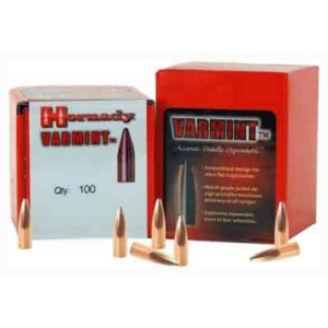 HORNADY Reloading Bullets Traditional Varmint SP 22 Cal 55 Grain 100rd