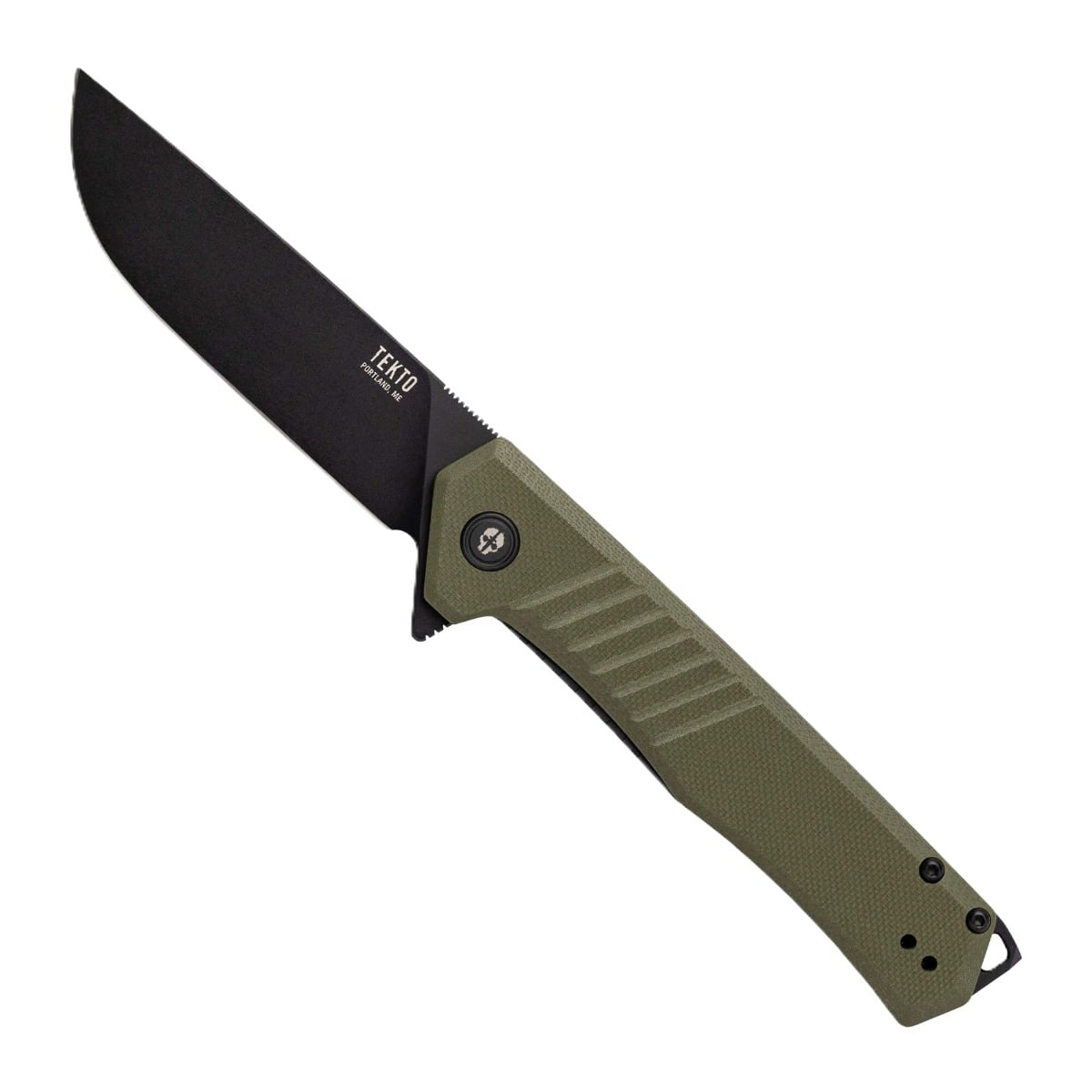 Tekto Knives F1 Alpha Folding Knife, OD Green