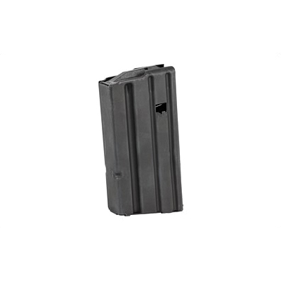 ASC 10 Round Magazine 223 Rem Fits AR-15, Black SS - 223-20RD-L-10RD-SS