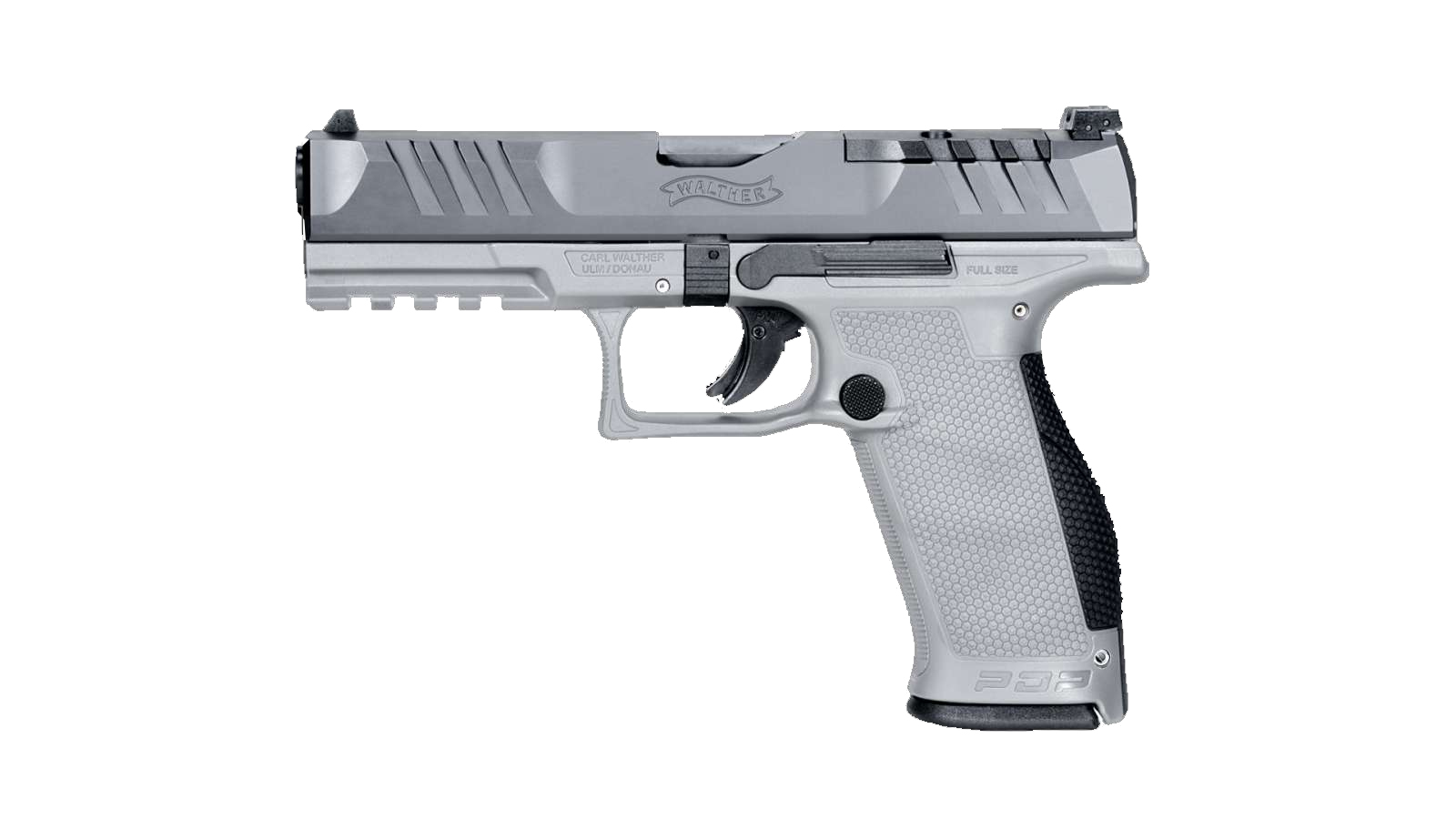Walther PDP Full Size 9mm Pistol - Two Tone Gray