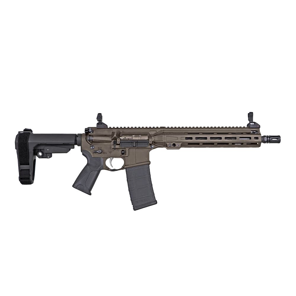 LWRC ICMKII 5.56 NATO 12" 30rds Semi-Auto Pistol, Patriot Brown