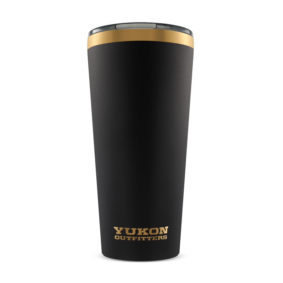 Yukon Outfitters 32 oz Double Pint, Black/Gold - YDP32BLKG-PVD